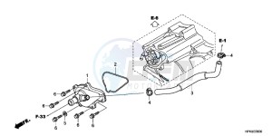 TRX420FMC drawing WATER PUMP COVER