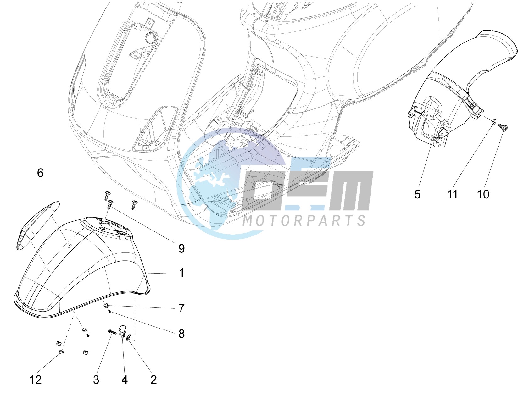 Wheel housing - Mudguard