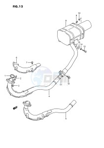 LT-F250 (E2) drawing MUFFLER (MODEL J K)