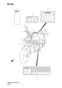 VZ800 (E3-E28) MARAUDER drawing LABEL