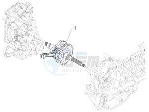 Beverly 300 ie Tourer (USA) USA drawing Crankshaft