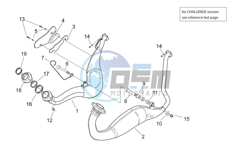 Exhaust unit I