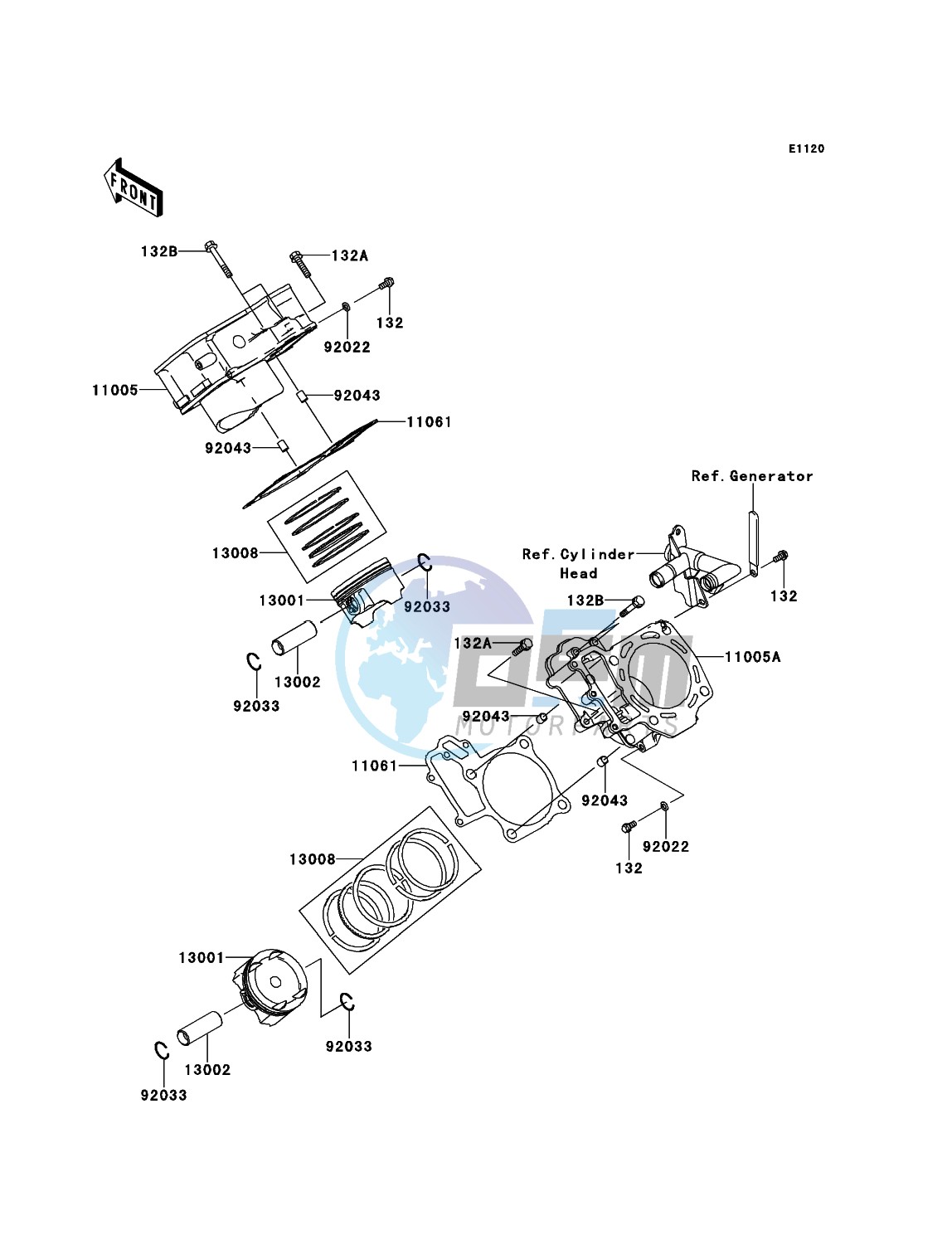 Cylinder/Piston(s)