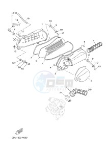 YPR125R XMAX 125 EVOLIS 125 (2DMB 2DMB) drawing INTAKE 2