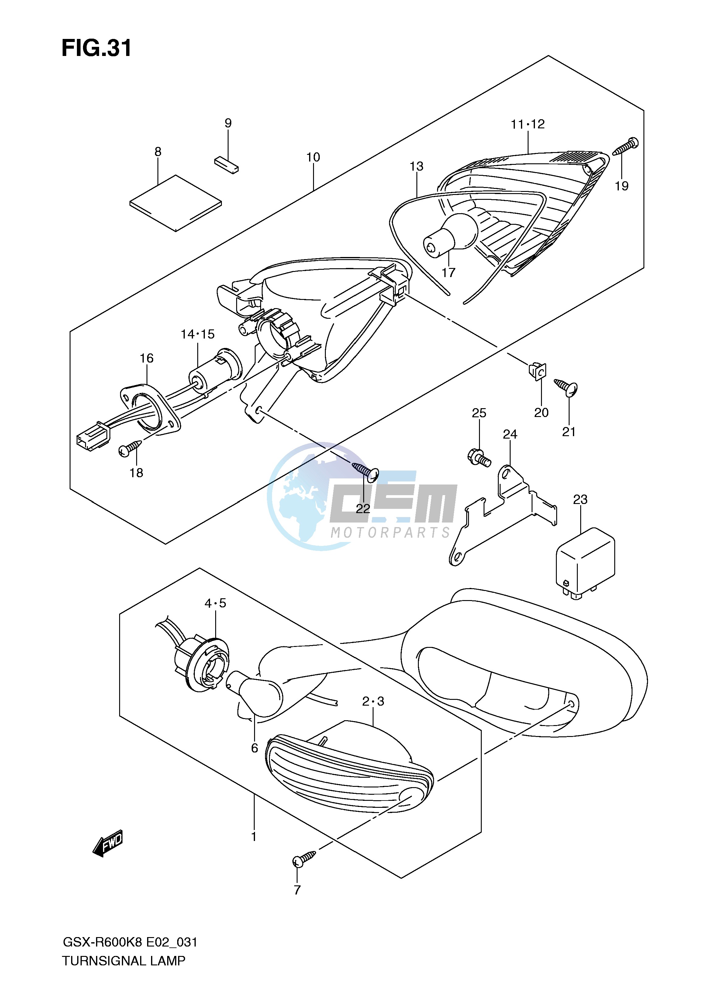 TURNSIGNAL LAMP