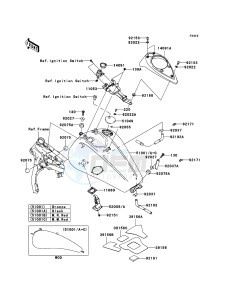 VN1600_CLASSIC VN1600-A3H GB XX (EU ME A(FRICA) drawing Fuel Tank