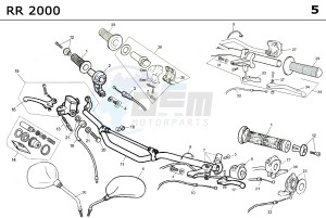 RR CASTROL 50 drawing CONTROLS -  STEER