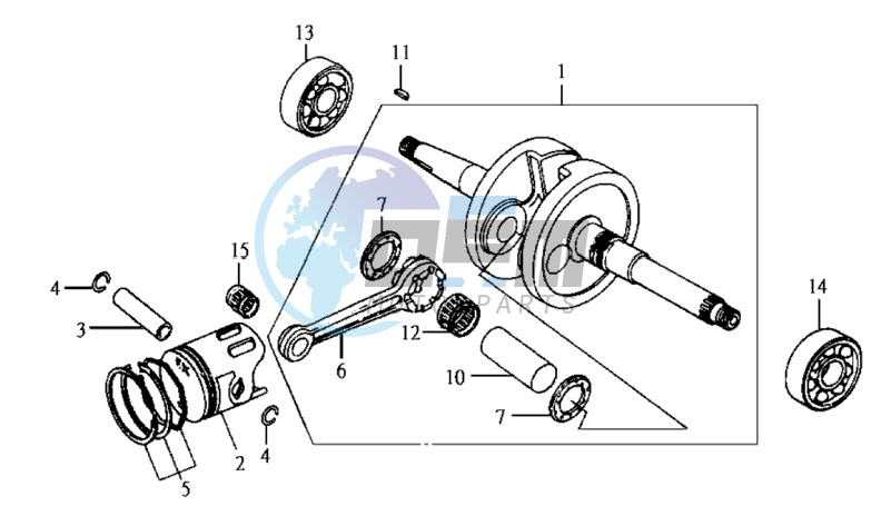 CRANKSHAFT / PISTON