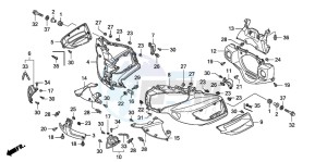 GL1800 drawing COWL