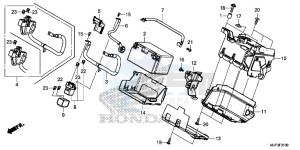 CRF1000AG CRF1000 - Africa Twin - ABS Europe Direct - (ED) drawing BATTERY