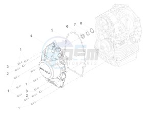 V7 III Racer 750 e4 (NAFTA) drawing Flywheel cover