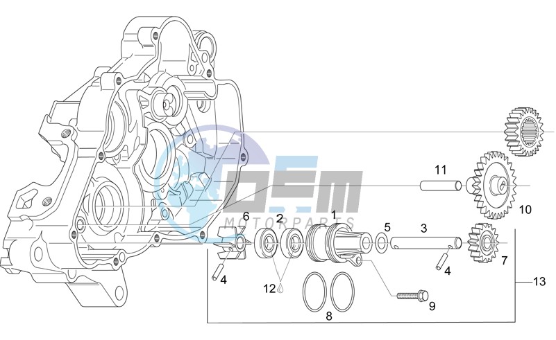 Water pump assy