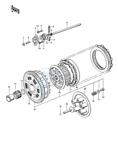 Z1 A [Z1-Z1A] 900 drawing CLUTCH