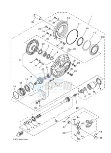 XT1200Z (2BS4) drawing DRIVE SHAFT