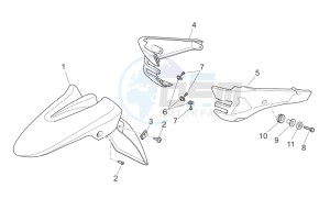 Breva V IE 1100 drawing Front mud.-Pillar