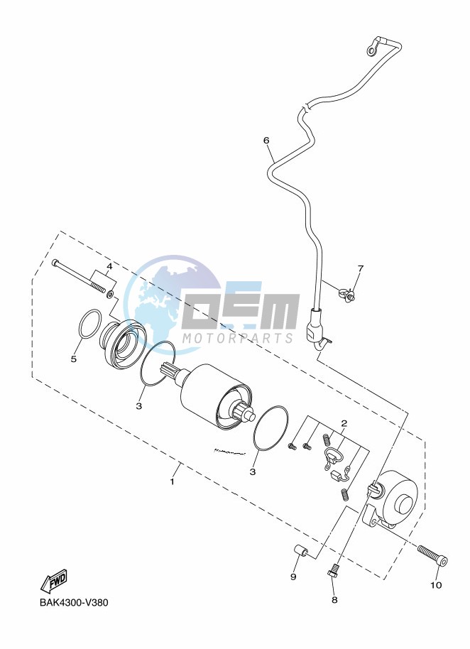 STARTING MOTOR