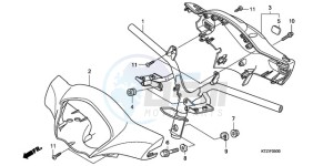 PES125R9 Europe Direct - (ED / STC 2ED) drawing HANDLE PIPE/HANDLE COVER