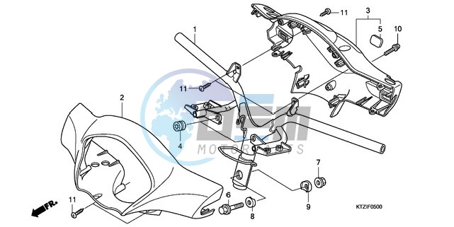 HANDLE PIPE/HANDLE COVER