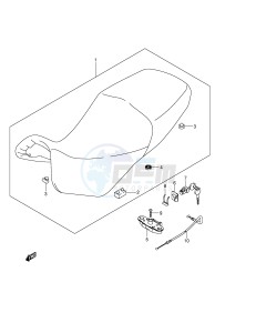 DL650 (E2) V-Strom drawing SEAT