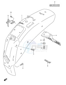 LS650 (E3-E28) SAVAGE drawing REAR FENDER