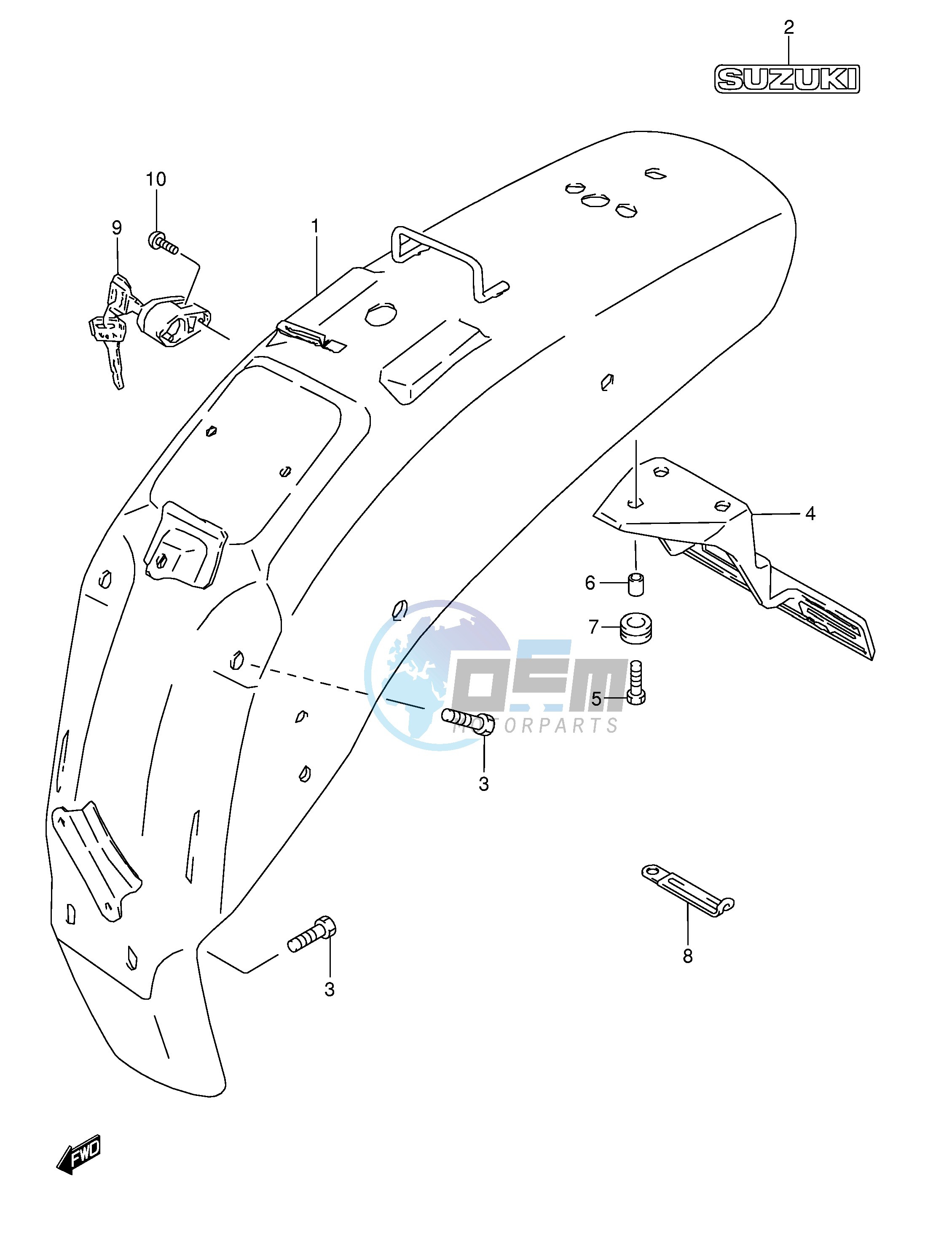 REAR FENDER