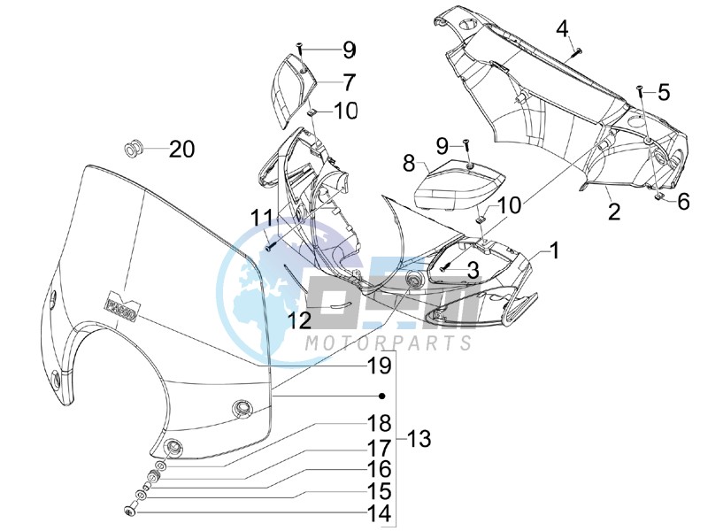 Anti-percolation system