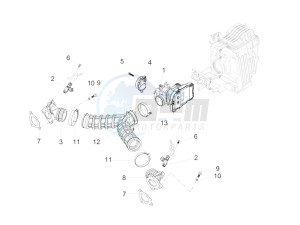 V9 Bobber 850 (APAC) drawing Throttle body