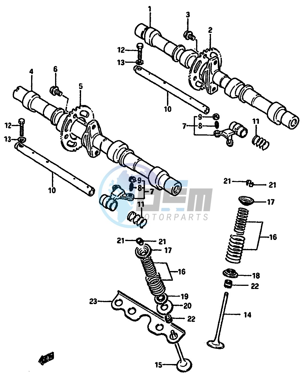 CAM SHAFT-VALVE