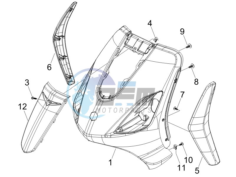 Front shield