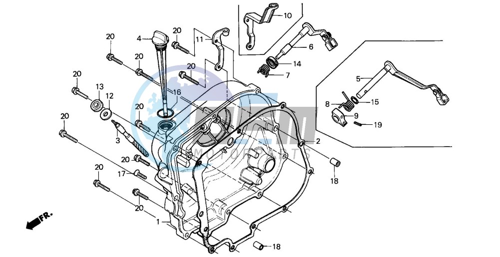 RIGHT CRANKCASE COVER