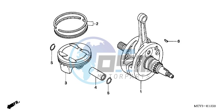 CRANKSHAFT/ PI STON