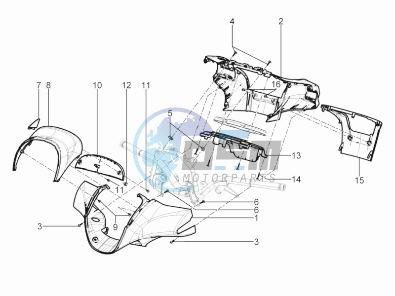 Anti-percolation system