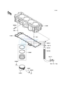 JET SKI ULTRA 300X JT1500HBF EU drawing Cylinder/Piston(s)