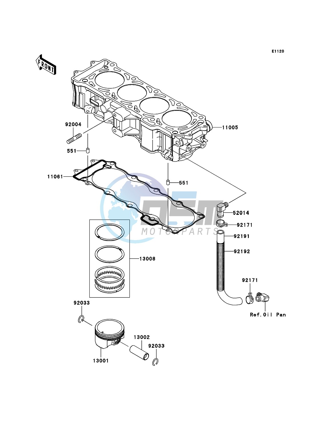 Cylinder/Piston(s)