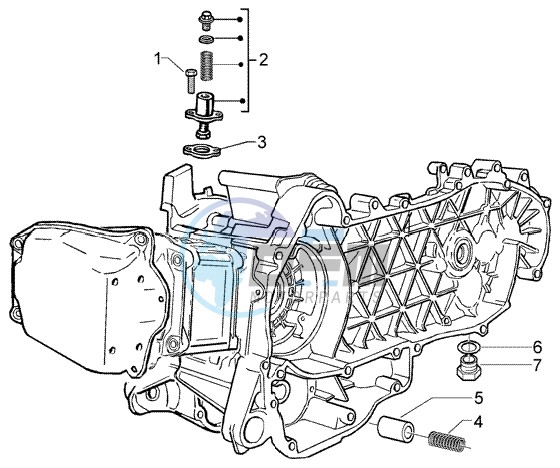 By-pass valve - Chain tightener