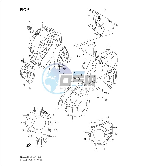 CRANKCASE COVER