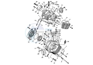 XVS DRAG STAR 1100 drawing CYLINDER HEAD