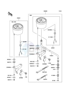 KLF250 KLF250A9F EU GB drawing Optional Parts