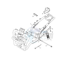 HW XENTER 125 drawing FRAME