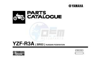 YZF-R3 YZF-R3A 321 R3 (BR53) drawing .1-Front-Page