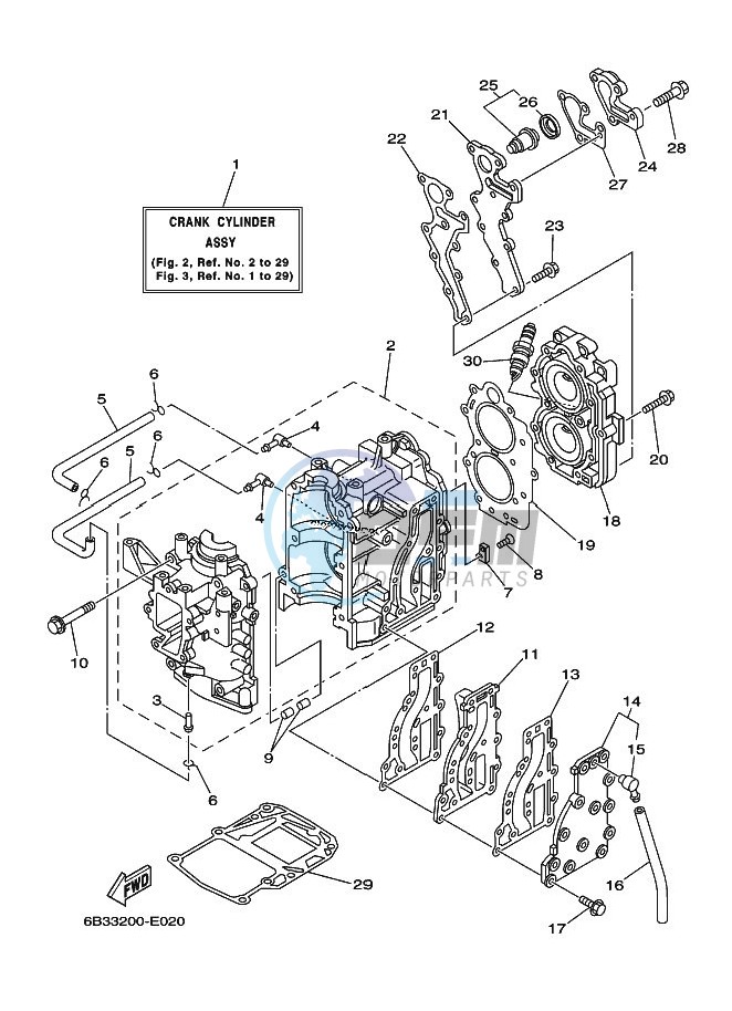 CYLINDER--CRANKCASE