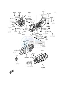 J300 ABS SC300BEFA XX (EU ME A(FRICA) drawing Crankcase