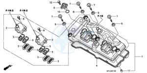 CBR1000RR9 Korea - (KO / HRC MME) drawing CYLINDER HEAD COVER