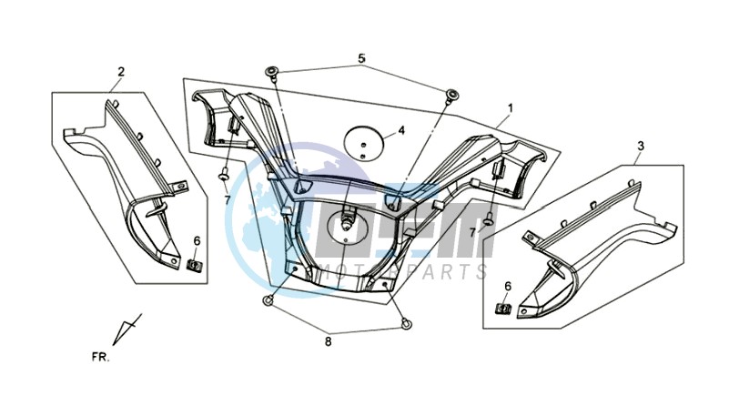 COWLING HANDLEBAR