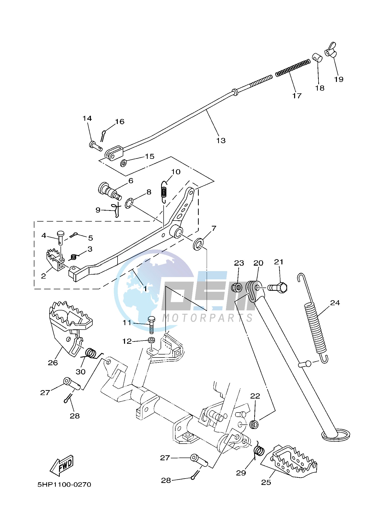 STAND & FOOTREST