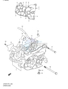 LT50 (P1) drawing CRANKCASE