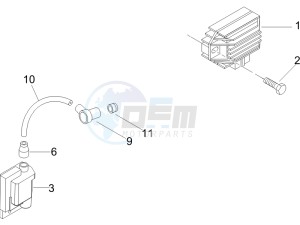 S 50 4T 2V 25 Kmh NL drawing Voltage Regulators -ECU - H.T. Coil