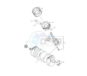 FZ1-N 1000 drawing CRANKSHAFT AND PISTON