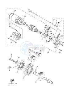 XV1900A MIDNIGHT STAR (1CR5) drawing STARTER