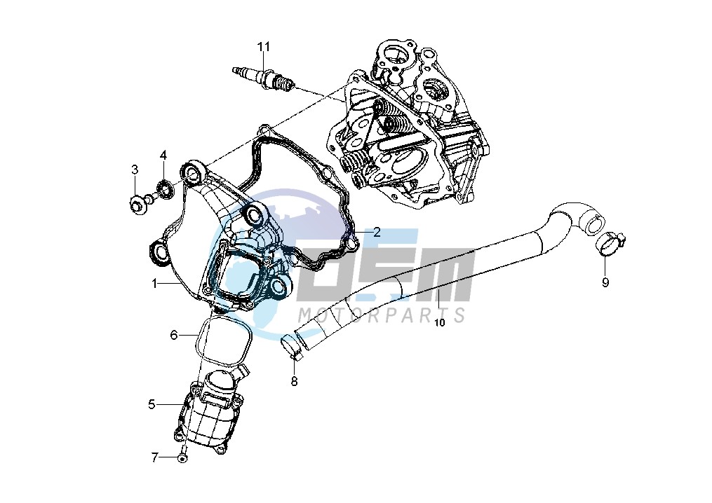 Cylinder head cover